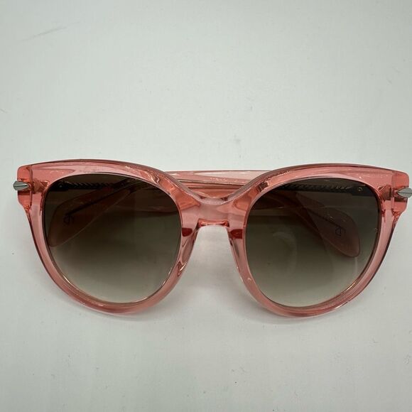 Rag & Bone Lily Cat Eye 100% UV Protection Pink Gradient 53mm Classy Feminine - Picture 3 of 12